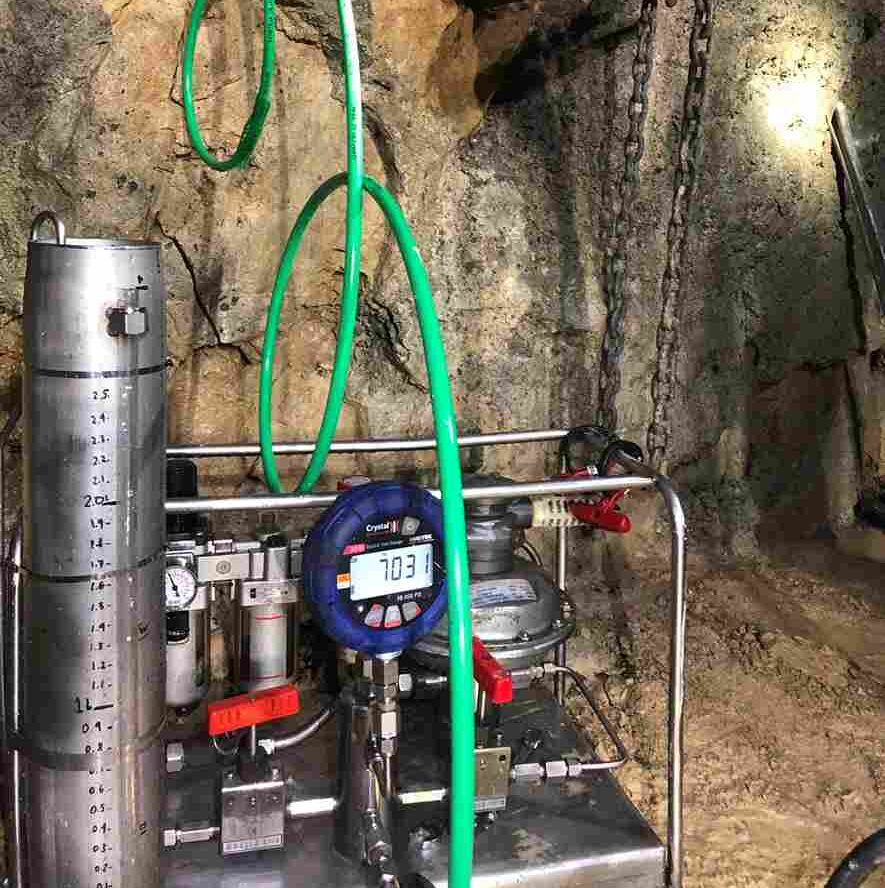 MWG Grout-less Standpipe Swaged and Hydroformed to Borehole Wall – Advanced Testing Beyond Lugeon