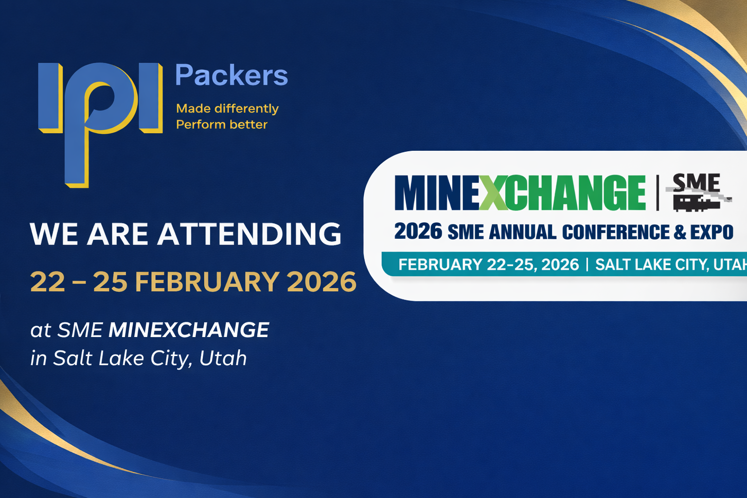 IPI Packers will be attending MINEXCHANGE 2026 and showcasing our proven inflatable packer technologies designed for permeability testing, hydraulic fracturing, grouting, and well rehabilitation.