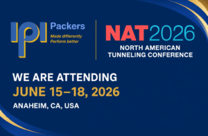 IPI Packers at North American Tunneling Conference 2026 in Anaheim showcasing tunneling and groundwater control technologies