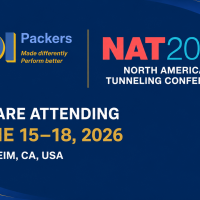 IPI Packers at North American Tunneling Conference 2026 in Anaheim showcasing tunneling and groundwater control technologies