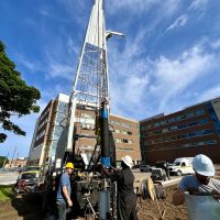 HydroFORM liner 12in open hole groundwater custom isolation for a municipality