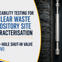 IPI Down-Hole Shut-In Valve and inflatable packer system for permeability testing and hydraulic conductivity measurement in low-permeability rock