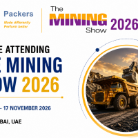IPI Packers exhibiting at The Mining Show 2026 in Dubai showcasing inflatable packer solutions for the mining industry
